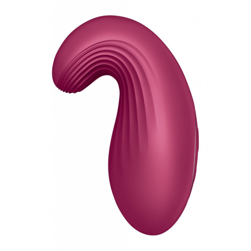 Satisfyer Dipping Delight - Вибратор, 9х6 см (бордовый)